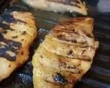 A picture of step 2 of Peri peri chicken steak.