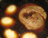 A picture of step 7 of Char Siu Pork and Marinated Soft Boiled Eggs for Ramen.