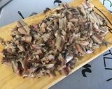 Une image de l'étape 10 de Tagliatelles aux sardines, poivron rouge et persil.