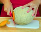 A picture of step 1 of Prosciutto & Cantaloupe.