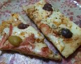Foto del paso 9 de la receta: Menú fácil - pizza con provolone y algo más