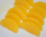 A picture of step 9 of Orange Chocolate Mont Blanc Shortcake.