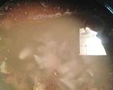 Collards in chicken stock