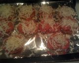 A picture of step 5 of mini Bagel Bites.
