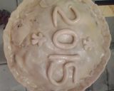 A picture of step 6 of Apple pumpkin pie.