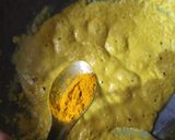 A picture of step 2 of Besan Ladoo.