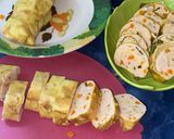 Foto langkah ke 5 dari resep Chicken Egg Roll Frozen Food.