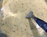 Une image de l'étape 2 de Petit clafoutis de courgettes au parmesan et basilic.