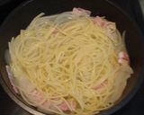 A picture of step 5 of Carbonara Pasta One Pan Cooking.