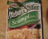 A picture of step 1 of Shrimp with scampi italian sides.