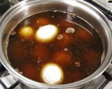 A picture of step 5 of Tea Eggs (Eggs Boiled in Tea Leaves).