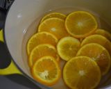 A picture of step 7 of Confit Orangette (made in a day).