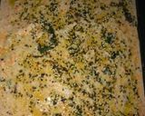 A picture of step 3 of Namkeen vegetable cake.