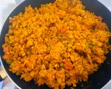 Paradicsomos - zöldséges csirkemellfilé rizzsel /egytàlètel/🍅🐣🌽🥕🧅🫛🍄🟫🍛 recept fázis 7 fotója