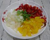 Hình bước làm 1 của món Bò xào lúc lắc