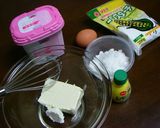 A picture of step 1 of Easy & Healthy Cheesecake in a Ricecooker.