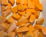 Foto del paso 1 de la receta: Calabaza asada con miel y zaatar