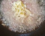 A picture of step 3 of Masala spaghetti.