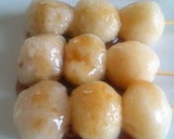 A picture of step 6 of Soft and Chewy Dango For Moon Viewing or Mitarashi Dango.