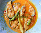 Foto langkah ke 5 dari resep 53. IWAK PATIN BUMBU PAIS KHAS BANJAR.