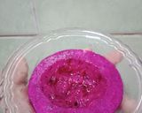 Foto langkah ke 8 dari resep Puding Lava Buah Naga Merah.