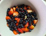 Foto del paso 6 de la receta: Lemon curd en colchón de frutos rojos