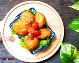 Hình bước làm 5 của món Chả chiên chay