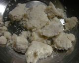 A picture of step 2 of Superb! Non-Oil Okara Pound Cake (Green Tea Flavor).