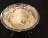 A picture of step 18 of Almond Layer Cake with Rasberry Cream Filling.