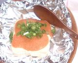 A picture of step 3 of Delicious Grilled Tarako and Mayonnaise On Tofu.
