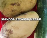 Gambar langkah 1 resipi Salad Mangga.