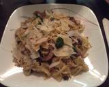 Bow tie With Mushrooms And Spinach recipe step 11 photo