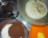 Foto langkah ke 1 dari resep Brownies Panggang Oven Tangkring.