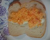 A picture of step 2 of Pimento dog.