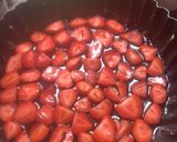 Une image de l'étape 3 de 🍰Cake 🪺🎍à la fraise 🍓 facon tatin 🥧.