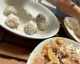 Foto del paso 4 de la receta Albóndigas de pollo y cebolla caramelizada en airfryer ¡tremendas!