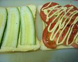 For Breakfast! Tomato and Cucumber Sandwich