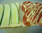 A picture of step 1 of For Breakfast! Tomato and Cucumber Sandwich.
