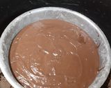 A picture of step 7 of Halloween themed Chocolate cake (pops).