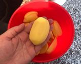 Hagymás szűzérme krumplival recept fázis 1 fotója