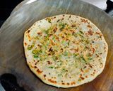 A picture of step 4 of Mooli Ke Parathe.
