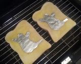 A picture of step 4 of Vickys Happy Halloween Morning Ghost Toast, GF DF EF SF NF.
