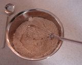 A picture of step 1 of Peter's Black Bread.