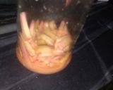 A picture of step 2 of Instant Ginger Pickle.