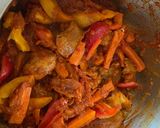 عکس مرحله 2 از دستور خوراک لوبیا سبز