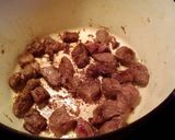 A picture of step 3 of Moms Hungarian Goulash.