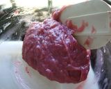 A picture of step 6 of Fresh Strawberry Sheet (For making bread).