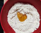 A picture of step 1 of Wholewheat nimki.