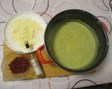Appenzeller sajtos 🧀 cukkini 🥒 krémleves szarvasgombaolajjal 🍄 recept fázis 10 fotója