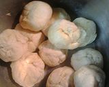 A picture of step 3 of Calzone dough.